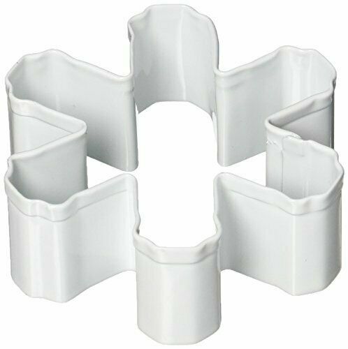 Wilton 509-317 Cake Decorating And Party Supplies Metal White Snowflake 3″ white