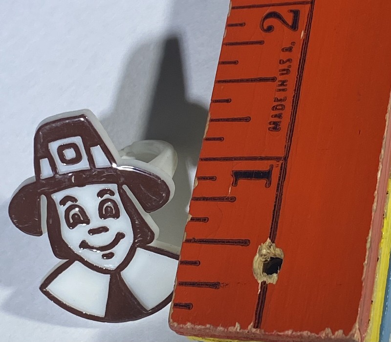 12X Pilgrim Cupcake Rings Toppers Thanksgiving Party Favors Christmas Turkey gallery