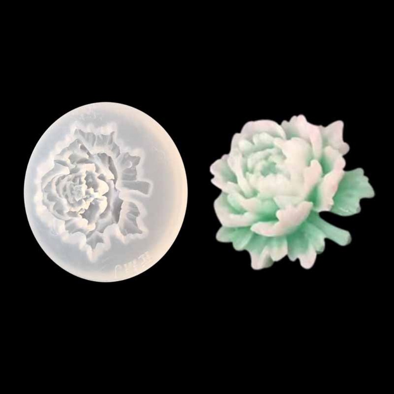 Crystal Epoxy Flower Rose Mirror Craft Mold Silicone Mould Jewelry Making Tool gallery
