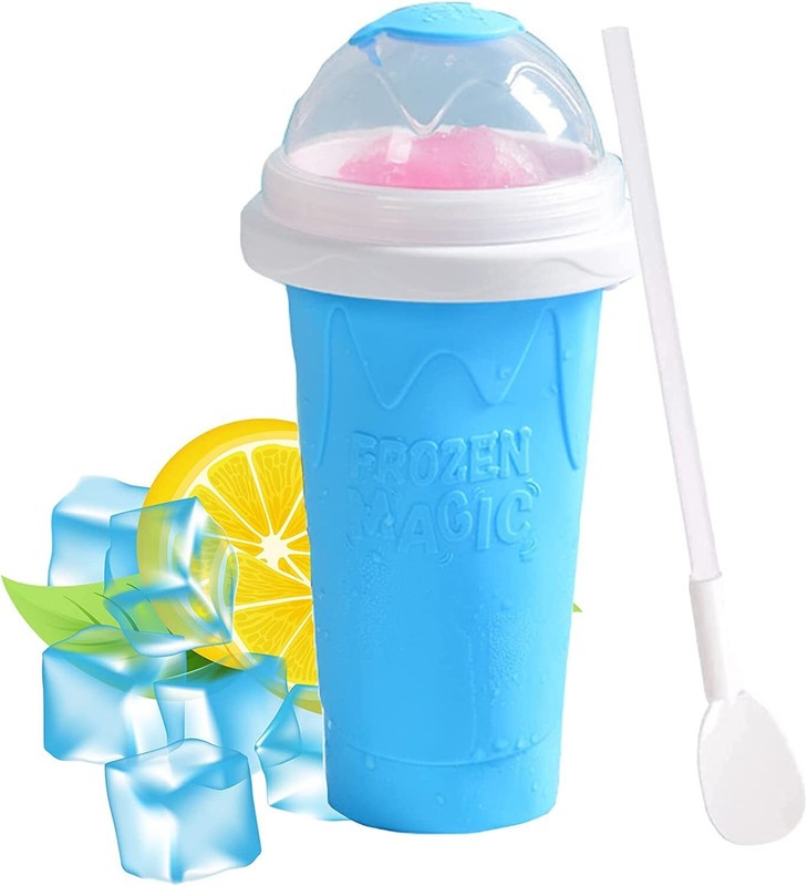 Slushie Cup Slushy Maker Cup Frozen Magic Squeeze Slushy Cup Cool Stuff
