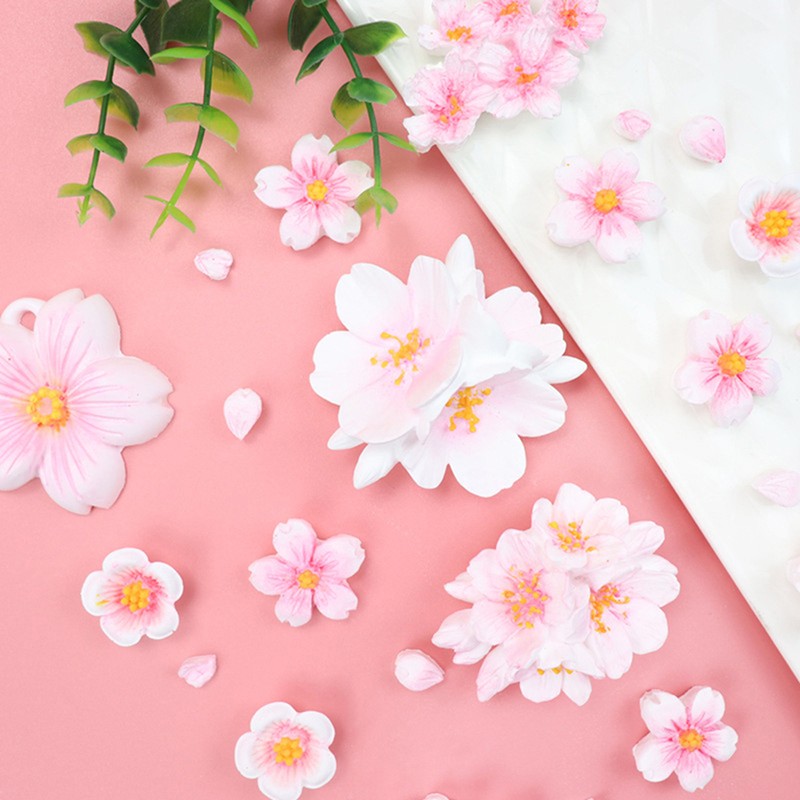 1Pc 6 Holes Cherry Flowers Silicone Mold Sugar Chocolate DIY Decorating Tools gallery