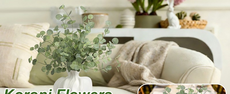 10 Pcs 11.8" Artificial Olive Leaves Stems, Realistic Faux Plants Olive gallery