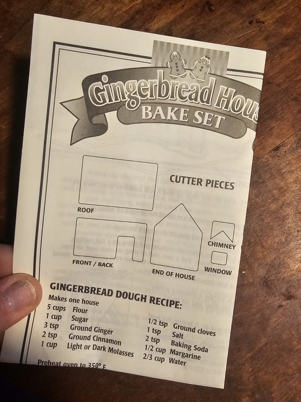 Gingerbread House Bake Kit, Metal Cookie Cutters, DIY gallery