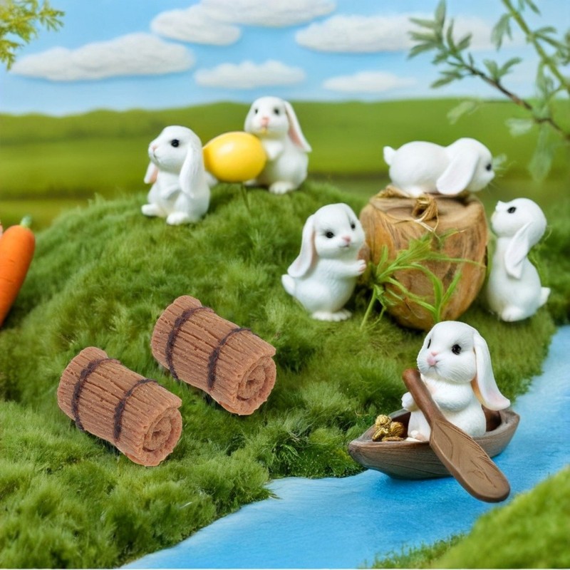 3 Pcs Country Party Decorations Harvest Props Artificial Hay Bales for gallery