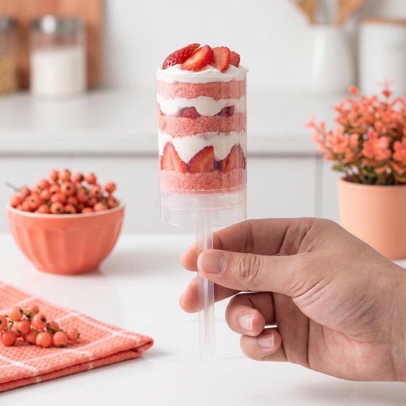30 Pack Push Cake up Pop Containers with Lids, Cake Pop , Mess-Plastic Jelly ... gallery