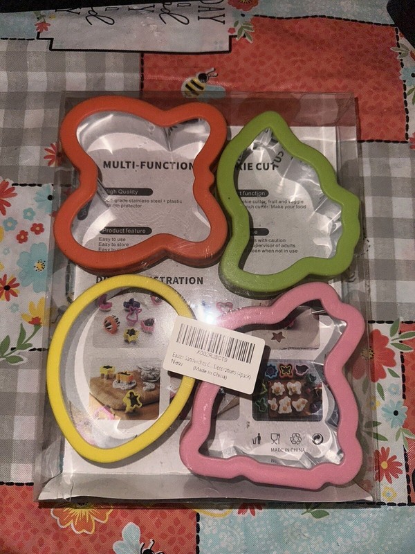 4 Piece Easter Cookie Cutter Set