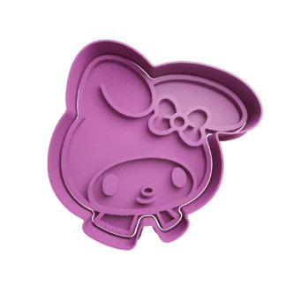 My Melody head Sanrio Cookie Cutter