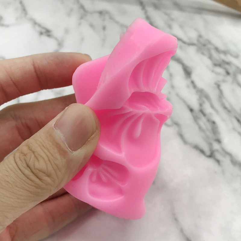 BOW Silicone Fondant Cake Topper Mold Mould Cutter Chocolate gallery