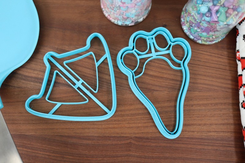 Pet Paw Prints Cookie Cutters - Cat Print, Dog Print, Duck Print, Horse Print, gallery