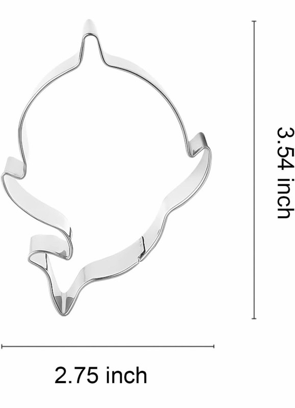 7 PCS Shark Cookie Cutters Set Baby Shell Starfish Ocean Theme Stainless Steel gallery
