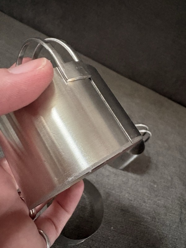 Unbranded Stainless Steel Biscuit or Cookie Cutter Set - Round - 3 pcs gallery