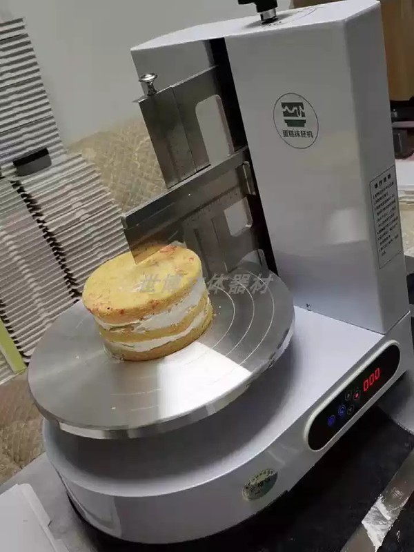 220V 4-12 Inch Birthday Cake Frosting Machine 3D Cake Frosting Machine gallery