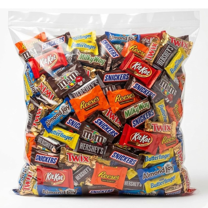 Assorted Chocolate Variety Pack - Individually Wrapped Bulk Chocolate Candy Asso