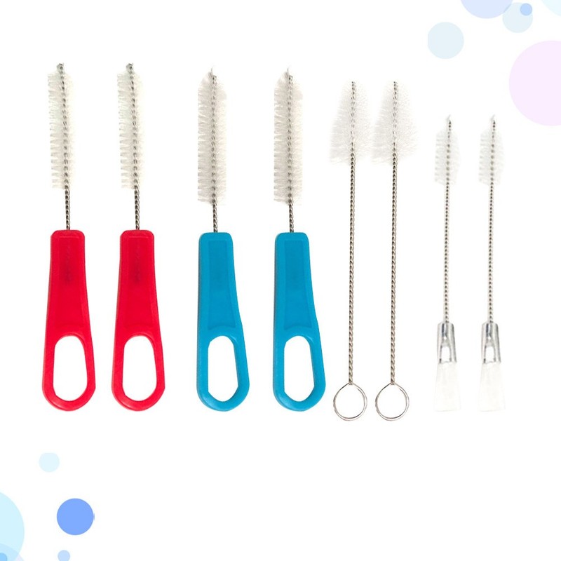 8 Pcs Multifunction Cleaning Brush for Dessert Shop Cooking Cake Tip