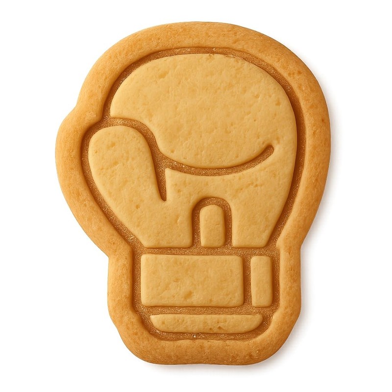 Championship Boxing Glove Cookie Cutter & Stamp - 3x4 gallery