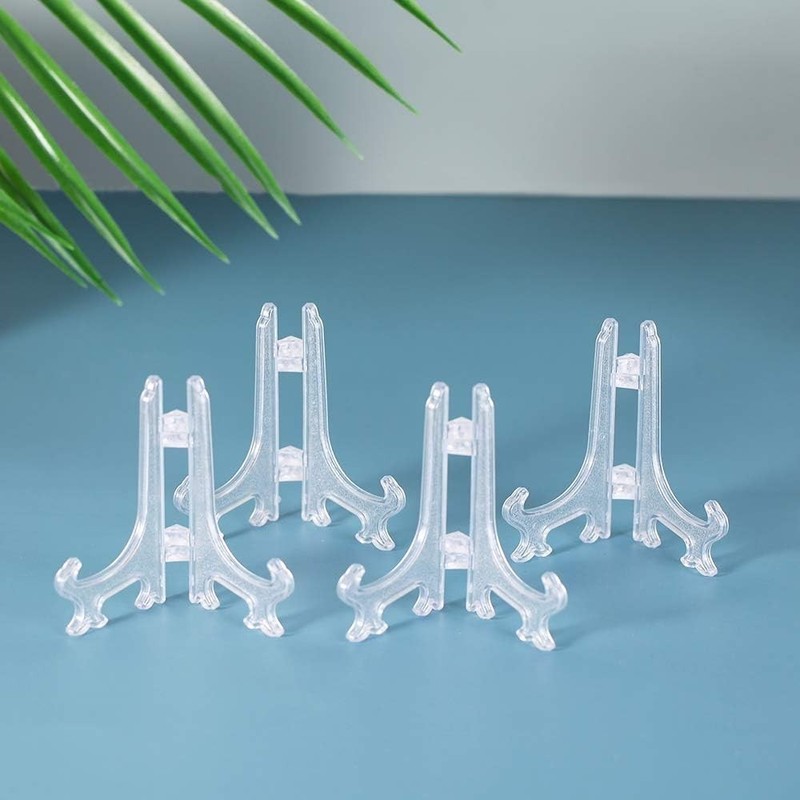 Elegant 3" Clear Cookie Holders - Space-Saving Display Stands for Events gallery