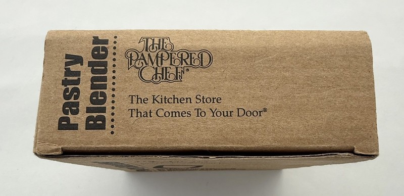 New In Box • Pampered Chef • Pastry Blender• 1680 • Stainless Steel • 5 Blades gallery