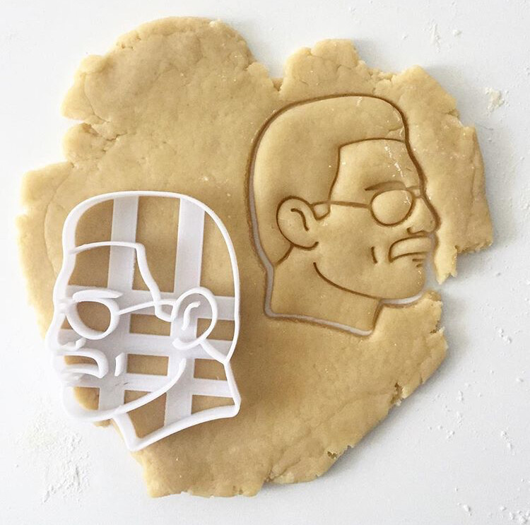 Freddie Mercury Cookie Cutter, Rock Music Cookie Cutter, Celebrity Cutters gallery
