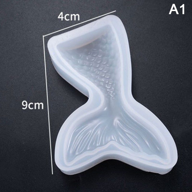 Mermaid Tail Fondant Cake Moulds Silicone Mold Cake Decorating Baking ToolsL QH gallery