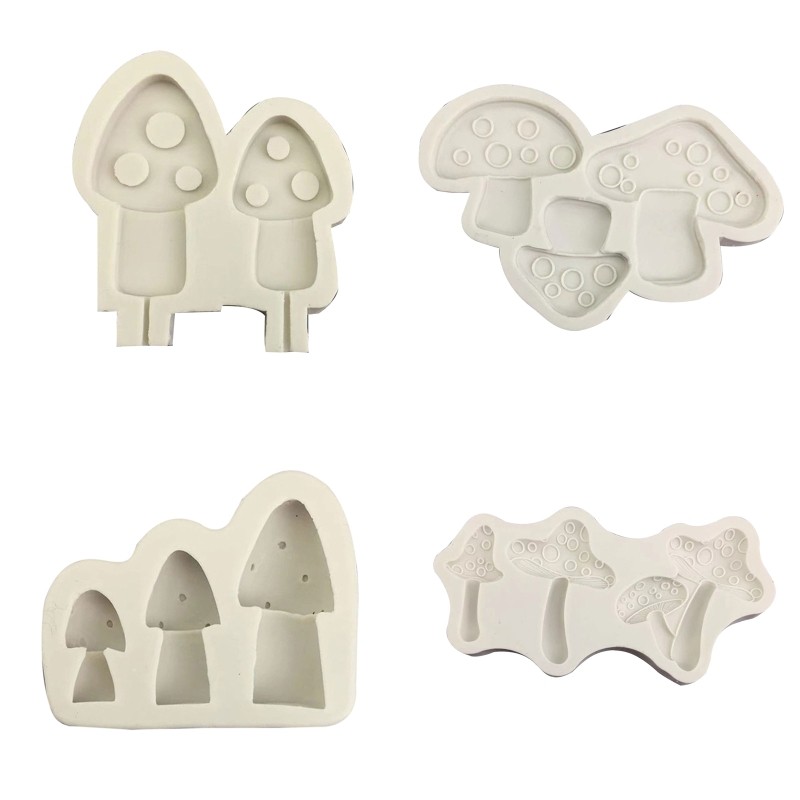 Mushroom Shaped Cake Mould Candy Molds Fondant Moulds Silicone Chocolate Moulds gallery