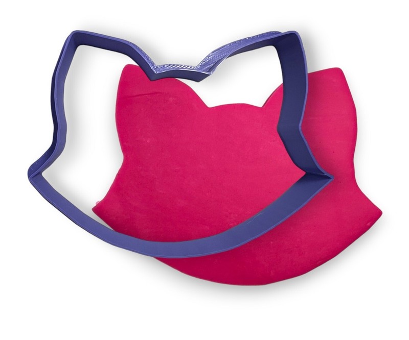 Cat Face Cookie Cutter, Kids Baking Cooking Tools, 3d Printed Animal Face Cookie