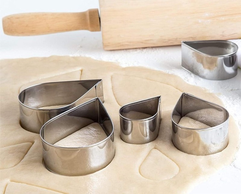 Baking Equipments Stainless Steel Cake Decorating Cutter Fondant, 7 Pieces gallery