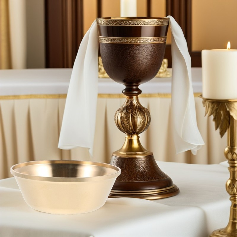 Metal Decorative Bowl Display Chinese Temple Brass Bowls for Decoration gallery