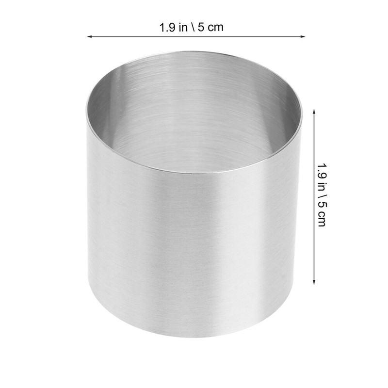 12 Pcs Rings Round Cake Mold Molds for DIY Baking Sturdy Travel gallery