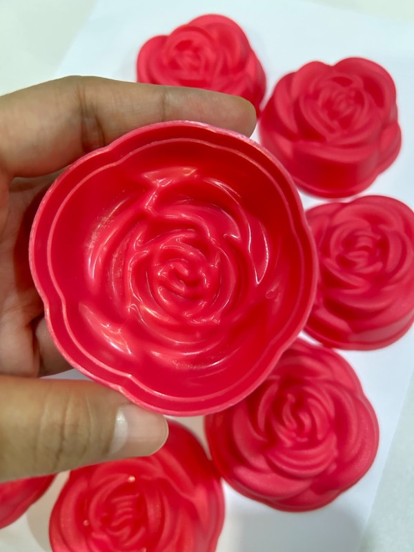 10 Pcs Cavity Rose Cake, Gelatin, Jelly Or Pudding Mold gallery