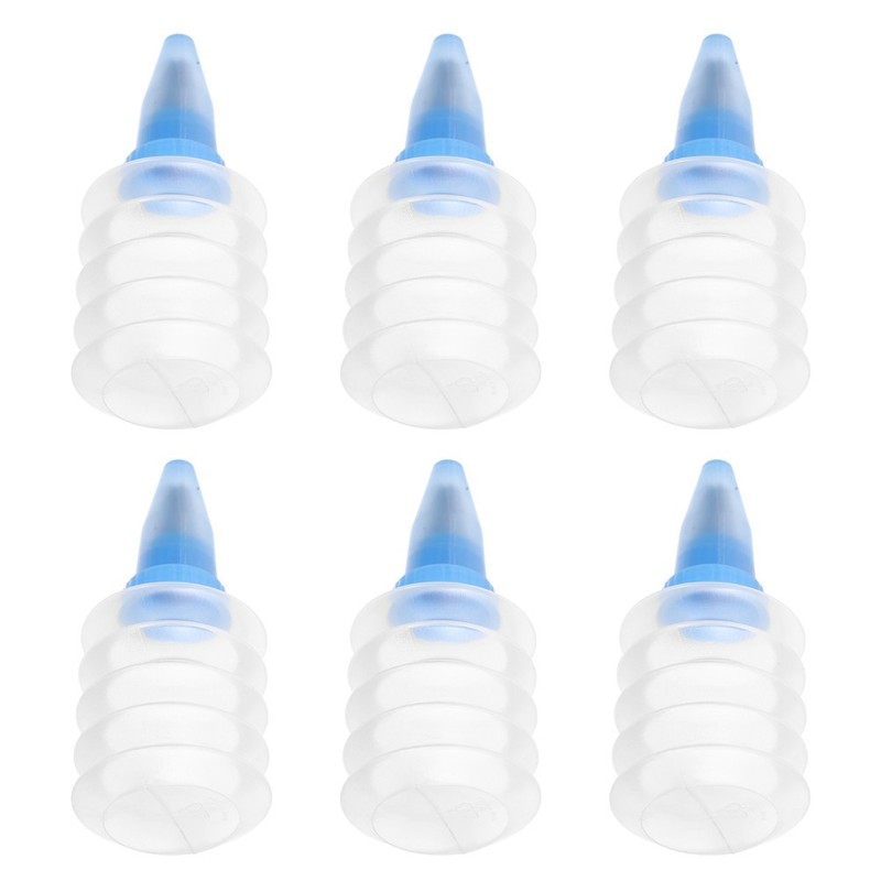 6 Pcs Cream Framed Vase Icing Baking Tools Pastry Bottles Cake Accessories gallery