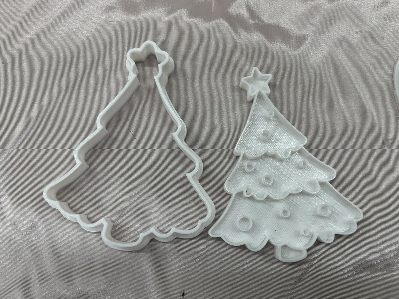 Cookie Cutter With Embosser Stamp 12pieces Set 6 cutters + 6 embossers gallery