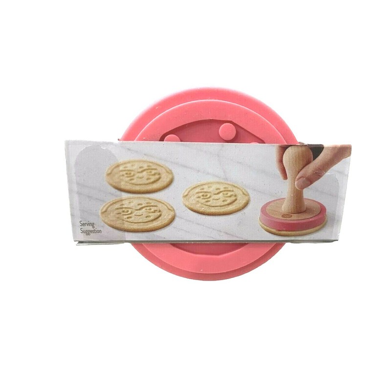 Lot 3 Wilton Rosanna Pansino Nerdy Nummies Round Cookie Stamp For 3.25" Cookies gallery