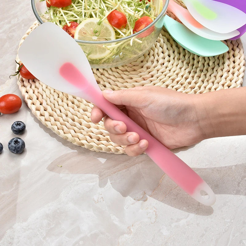 Silicone Cooking Spoon Spatula Heat Resistant Non-Stick Kitchen Cooking Utensil gallery