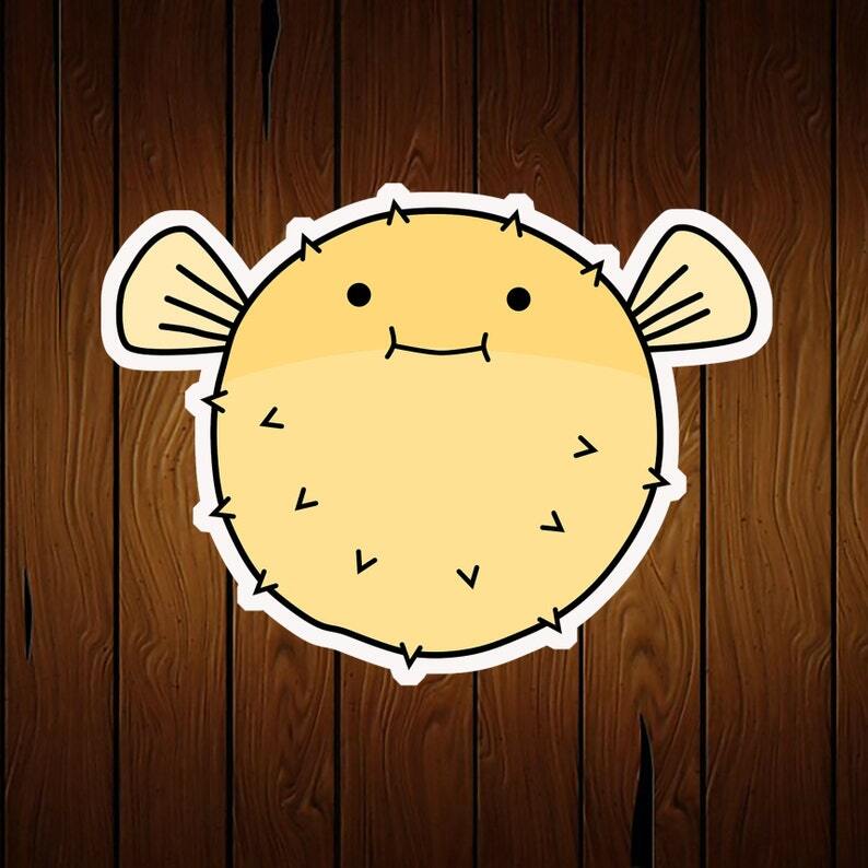 Pufferfish Puffer Fish Cookie Cutter – 3D Printed Food Safe PLA Plastic