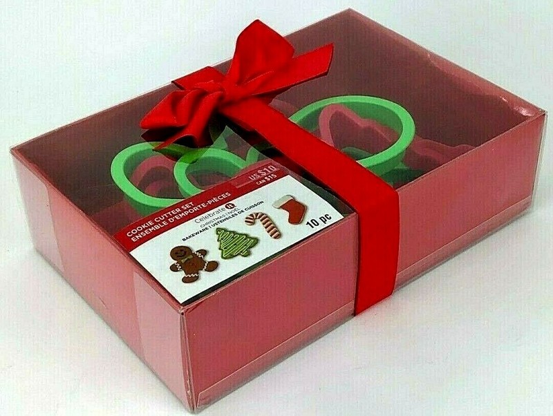 Celebrate It Christmas Noel Cookie Cutter Set 10 Different Shapes Unopened Box gallery