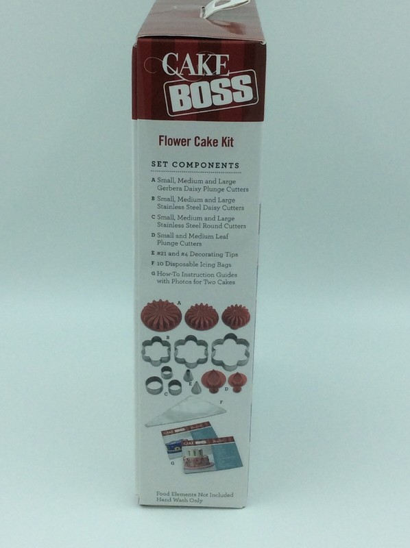 CAKE BOSS NEW Flower Cake kit 25 pieces - NIB Decorate Like A Pro gallery