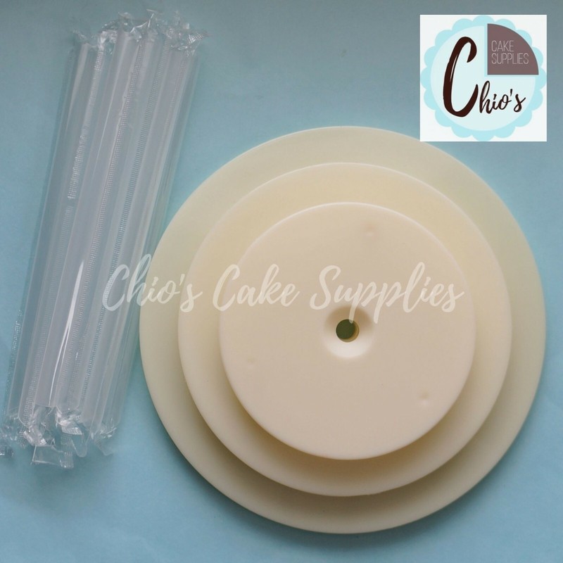 Multi Layer Cake Support / Piling Gasket Support 12 pc. set gallery