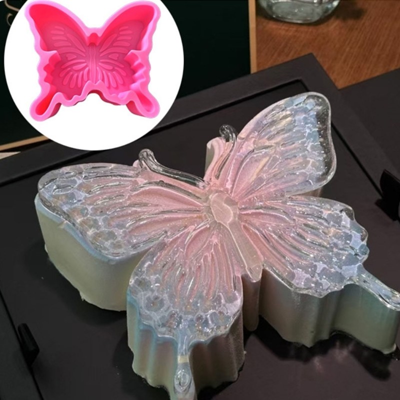 Flexible Butterfly Cake Pan Dessert Mould for Professional Baking and Home Use gallery
