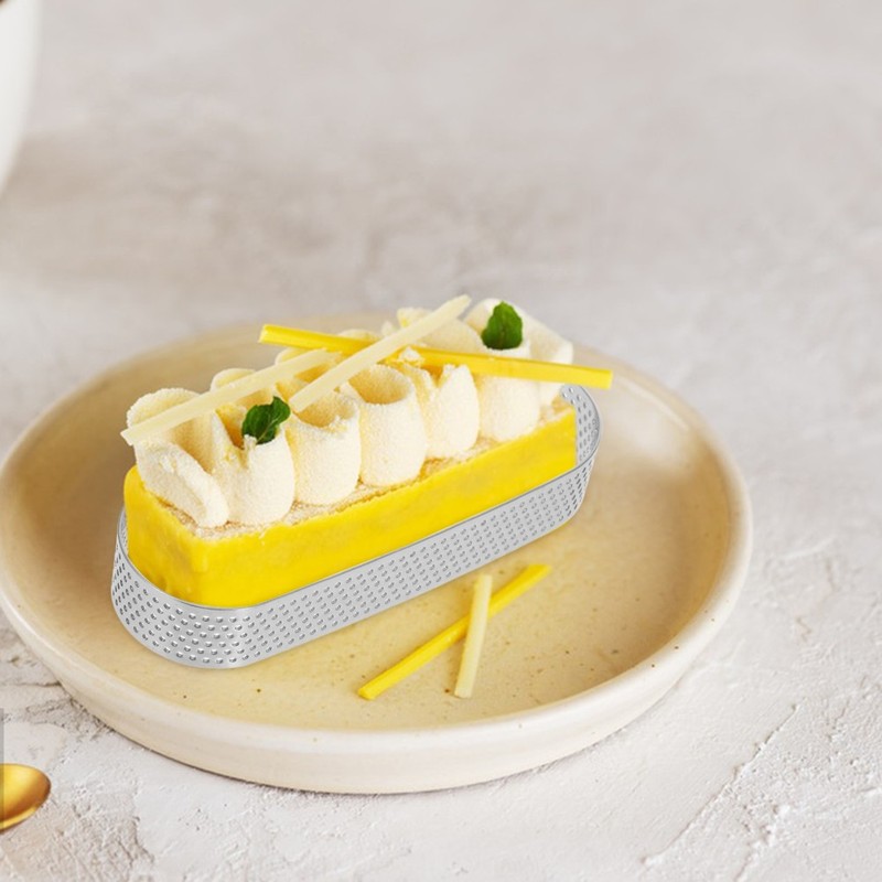 6 Pcs Tart Molds for Baking Household Cake and Mousse Ring Rings gallery
