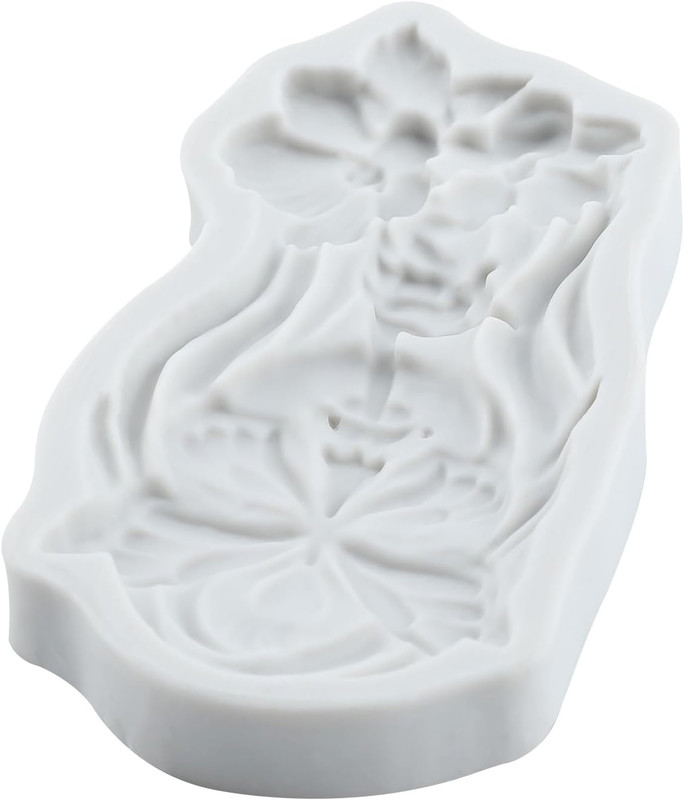 3D Butterfly Woman Silicone Mold Butterfly Woman Face Fondant Molds for Wedding gallery