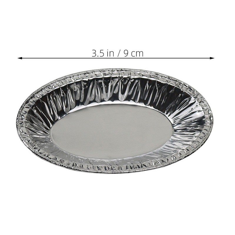 250 Pcs Oval Reusable Cups Foil Cups Tart Baking Molds for Cooking gallery