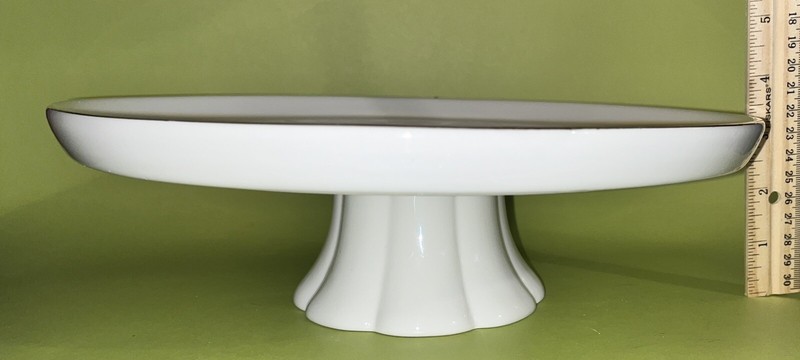 Ashland Blue Bird & Rose Crown Cake Stand gallery