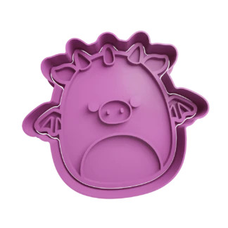 Squishmallows Dakota Dragon Cookie Cutter