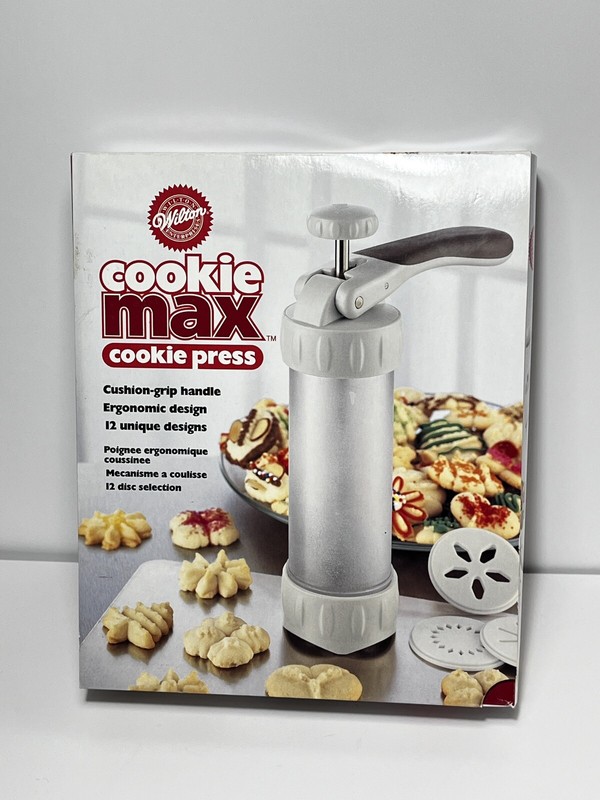 Wilton Cookie Max Cookie Press Max Control Comfort Efficiency Complete & In EUC