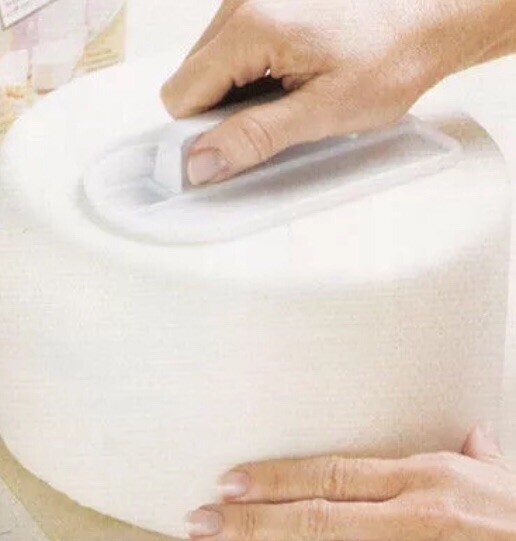 Icing Smooth-Cake Smoother Polisher Tools Decorating Fondant Icing.