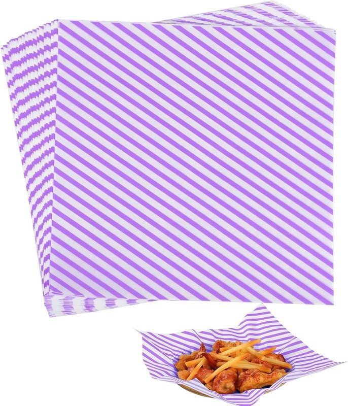 100 PCS Deli Paper Sheets 12 * 12 Inch, d Greaseproof Paper Food
