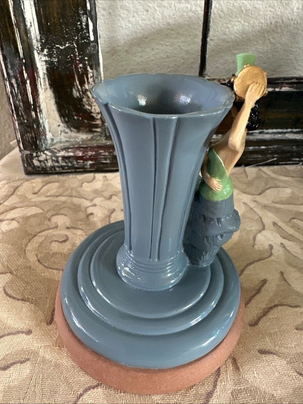 Fiesta Dancing Lady Cookie Press PERIWINKLE Blue Fiestaware W/ Tag New gallery
