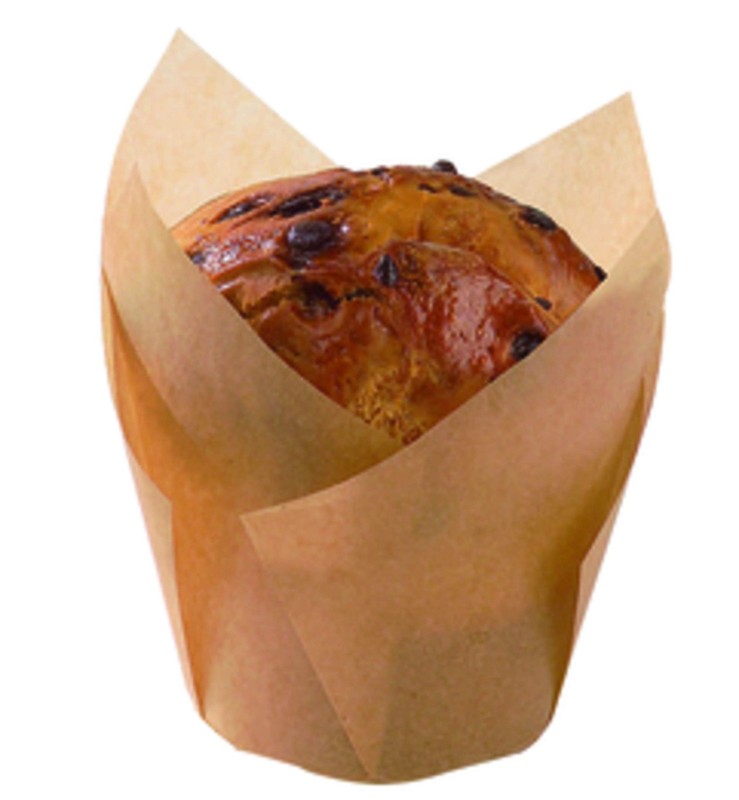 209CPST3M Brown tulip papers, Tulips Golden Brown Silicone Baking Cup,tulip c…