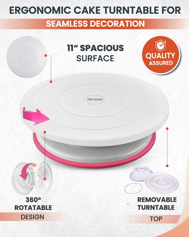 Cake Decorating Kit with Baking Supplies - Complete Decoration Set gallery