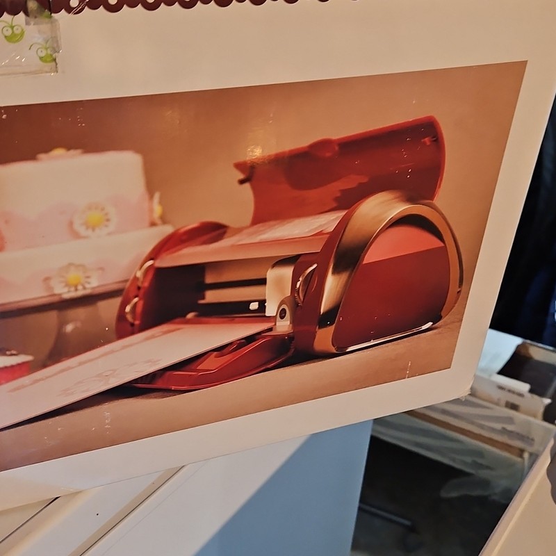 Cricut Cake Personal Electronic Cutting Machine Red Gold Easy Clean gallery